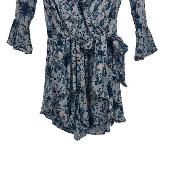 Free People | All The Right Ruffles Floral Print Romper - Picture 4 of 10